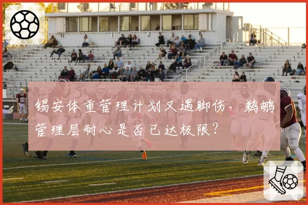 锡安体重管理计划又遇脚伤，鹈鹕管理层耐心是否已达极限？