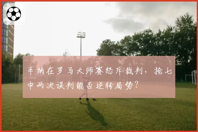 辛纳在罗马大师赛怒斥裁判,抢七中两次误判能否逆转局势?