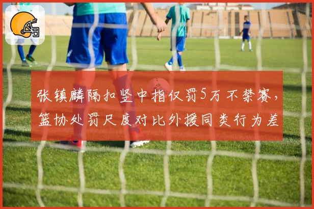张镇麟隔扣竖中指仅罚5万不禁赛，篮协处罚尺度对比外援同类行为差3倍