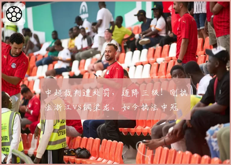 中超裁判遭处罚,连降三级!刚执法浙江vs铜梁龙,如今执法中冠